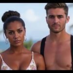 Amaya and Bryan from Love Island USA looking sad.