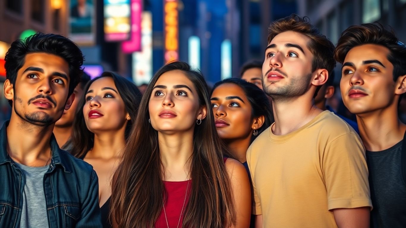Young adults in a city, searching for love.